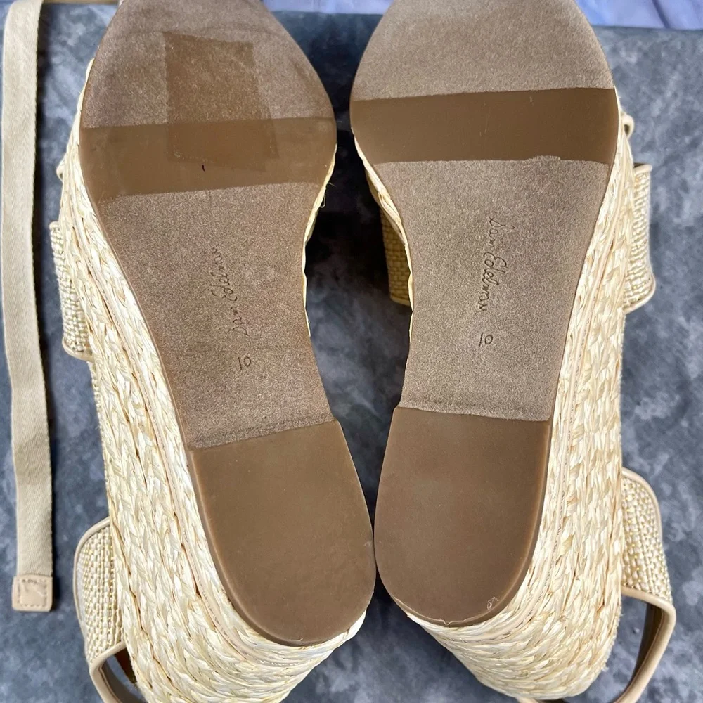 New Sam Edelman Vaughn Ankle Tie Espadrille Size 10M